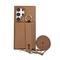 Handy Hülle Handyhüllen Für Samsung Galaxy S24 Ultra Plus S23 Ultra Plus S22 Plus Ultra S25 Ultra Rückseite mit Halterung mit Handschlaufe Kartenschlitz Retro TPU Metall PU-Leder