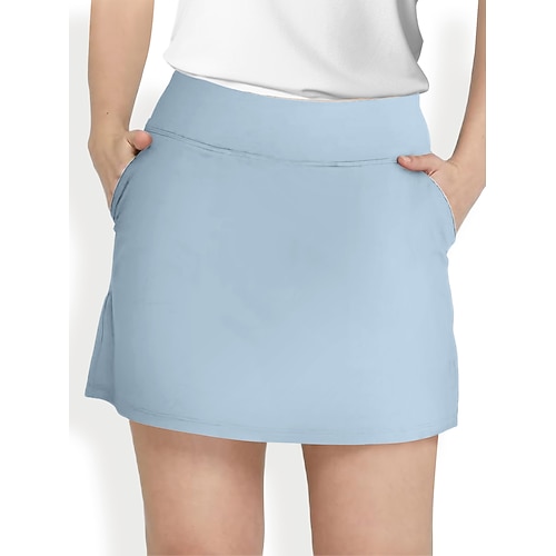 Damen Tennisröcke Golf-Röcke Dunkelrosa Schwarz Weiß Sonnenschutz Tenniskleidung Damen-Golfkleidung, Kleidung, Outfits, Kleidung Image