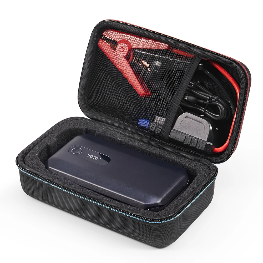 Custodia da viaggio rigida in EVA per esterni per Baseus 20000mAh Jump Starter Power Bank 2000A 12V Avviamento batteria per auto portatile