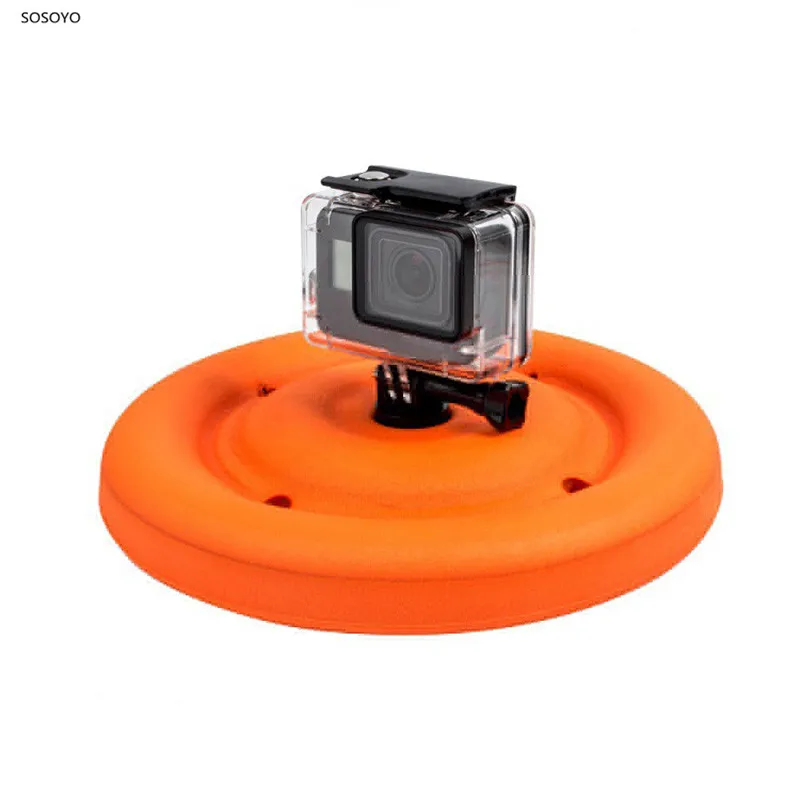 Float Schwimmende Mount Adapter Auftrieb Disc Basis Für Gopro Hero 8 7 6 5 4 Xiaomi Yi 4K SJCAM Dji Osmo Action Kamera Zubehör Image