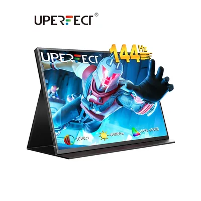 Uperfect 2k 144hz tragbarer Gaming-Monitor 18 "2560x1600 qhd DCI-P3 ips hdr hdmi ultra schlankes