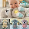 2024 Baby Atmung Bär Baby beruhigende Otter Plüsch Puppe Spielzeug Baby Kinder beruhigende Musik