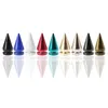 10x20mm gold Silber Kegel Kugel Studs Spikes Kleidung Screwback Punk Kühlen Bekleidungs Nieten für DIY Handwerk Leder/tasche/Schuhe Patch