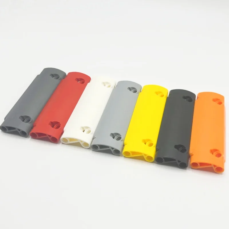 62531 Panel gebogen 11 x 3 Ziegel Panel gebogen 11x3 mit 2 Stiftlöchern durch Panel Oberfläche Spielzeug für technische MOC-Bausteine Image