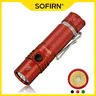 Sofirn-SP10 V3.0 Mini LED Flashlight 14500 AA Pocket Light Torch LH351D 90 High CRI 5000K 1000lm
