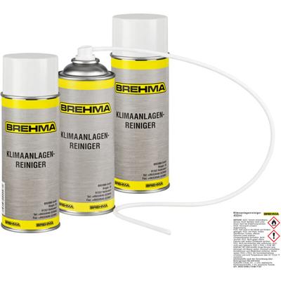 3x Brehma Schaum Klimaanlagenreiniger Klimareiniger 400ml Klima Sonde