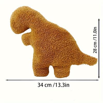 1pc Dino Nugget Pillow Chicken Nugget Plush Pillow...