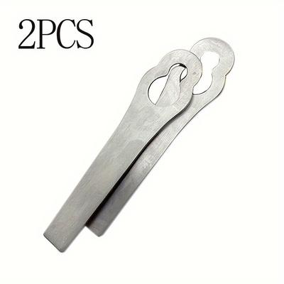 2pcs Stainless Steel Replacement Blades Spare Kniv...