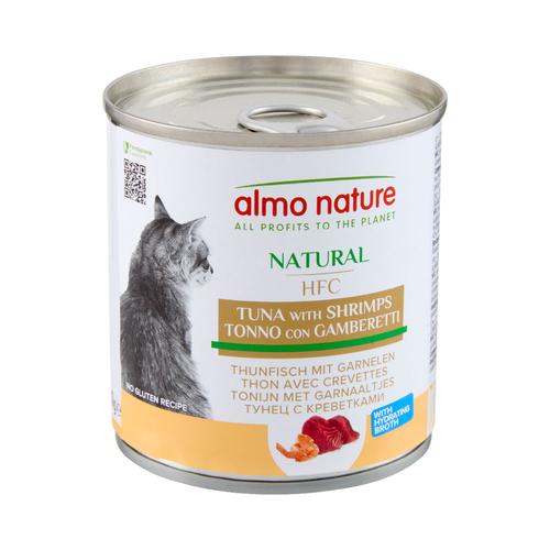 12x280g Tuna & Shrimp HFC Almo Nature Wet Cat Food