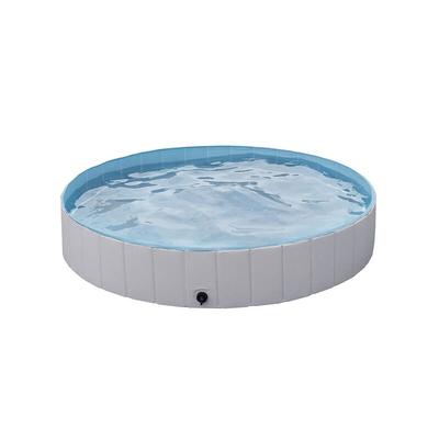 Yaheetech - Hundepool Swimmingpool 100/120/140/160 x 30 cm, Hund Planschbecken Schwimmbecken Image