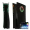 Replacement Faceplate Cooling Vents with RGB Light Strip 400+ Effects LED Light Ring Console Cover for PlayStation Disc Edition