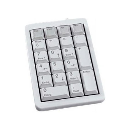 Cherry G84-4700 21-Key UltraSlim Programmable Mechanical Keypad - Light Gray