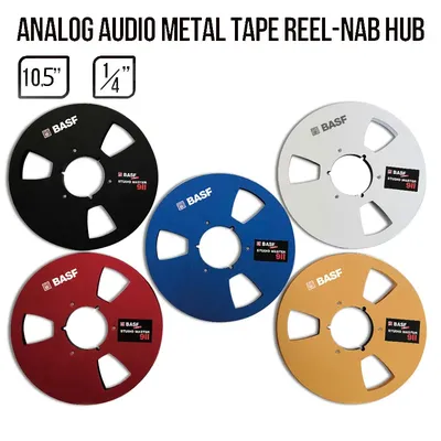 1/4 10.5 Inch Open Reel Audio Tape Empty Nab Hub Reel-To-Reel Recorders With Disk New Aluminum