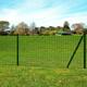 Recinzione Euro in Acciaio 10x1,7 m Verde Vidaxl 411724