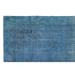 Blue 78" x 121" L Area Rug - Lofy Rectangle Vintage Rectangle 6'6" X 10'1" Area Rug 121.0 x 78.0 x 0.4 D | 78" W X 121" L | Wayfair