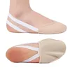 1 Paar rhythmische Gymnastik schuhe halbe Länge weiche Socken Kinder Erwachsene Ballett Tanz elastische Schuhe Kunst Fitness studio Zubehör
