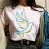 Ukrainische ukrainische ukrainische ukraine rwa Tee Frauen Harajuku Grafik lustige T-Shirt Mädchen