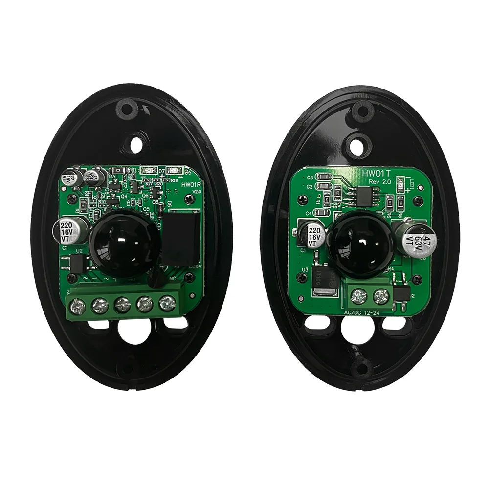 12 ~ 24 V Wasserdichte IP55 Fotozelle Automatische Tor Tür Sicherheit Sensor Alarm Infrarot Strahl Sensor Fotozelle 20 m erkennen Bereich Image