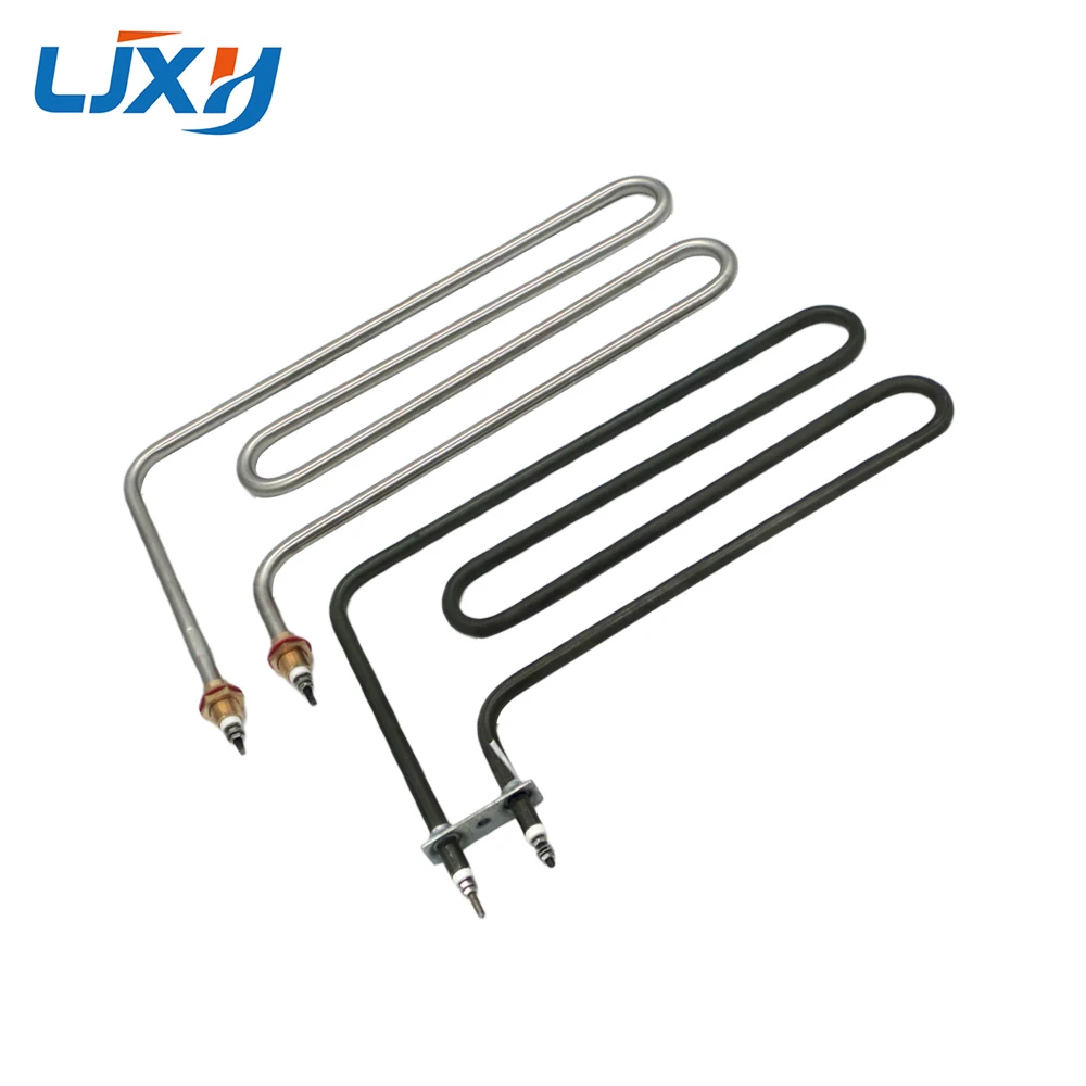 LJXH Kurzes Pistolenförmiges Saunaofen-Heizrohr, elektrisches Heizelement aus Edelstahl 304 für Saunaraum, 1200 W/1500 W Image