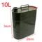 Réservoir de carburant en acier inoxydable, jerrycan, barils stables et scellés, entonnoir de carburant, précieux accessoires de voiture diesel, 5 l, 10l