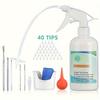 1set Ear Wax Removal Ear Cleaning Kits, Safe Ear Irrigation Kit, Ear Flush Kit For Home Use
