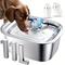 TEMU Stainless Steel Dog Water Fountain, 3 Gallon, Large Pet Water Fountain For Dogs And Cats, 11l/386 Oz Dog Water Bowl Water Dispenser/filter/indoor Water Bowl, Cat Fountain Quiet Pump, Easy To Use