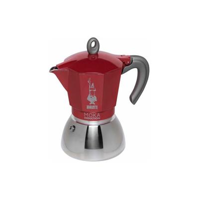 Moka 6TZ Induction red - Bialetti