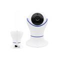 Telecamera Wi-Fi Interno 2MP Full hd 355 gradi con Zoom Ottico Videocamera Sorveglianza con Sensore