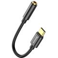 Adattatore per cuffie L54 da USB-C a jack audio DAC da 3,5 mm nero