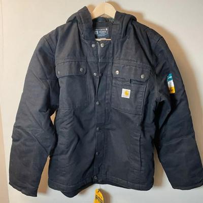 Carhartt Jackets & Coats | Carhartt Men's Bartlett Sherpa Line Jacket In Black | Color: Black | Size: Various