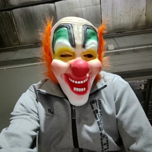 Horror Joker Maske Halloween Cosplay Arthur Fleck Clown Latex Kopf bedeckung lustige Clown Karneval
