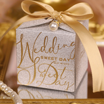 TEMU A Box Of 25 Golden And Silvery Spring
