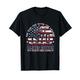 Legend Since July 1970 54th Birthday 54 Years Old USA Flag T-Shirt
