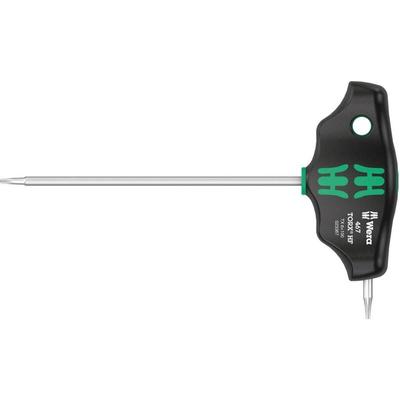 Wera - T-Griff-Schraubendreher torx 467 hf 10 x 100 mm, Haltef., Seitenabtrieb Image