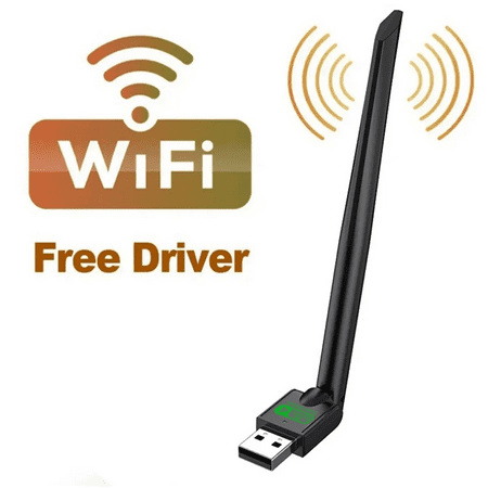 150Mbps USB Wifi Adapter Free Drive Dongle Supports 7 8 10 WiFi Antenna Wireless Network Card for Desktop Laptop