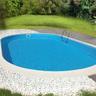 San Marco - Piscina ovale da giardino 1030X500x150 cm full optional Kit Diamond Kit Diamond