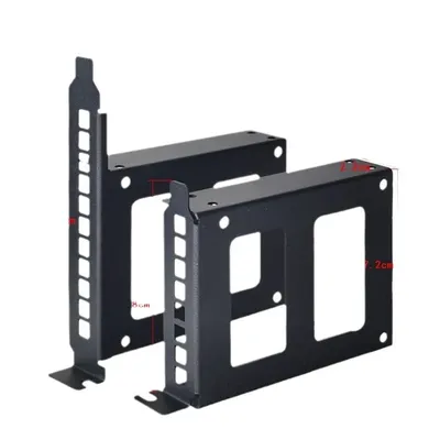 Computer Host PCI Expansion Card Slot Rack Hard Disk Bracket SSD Solid State Drive Bracket Chassis