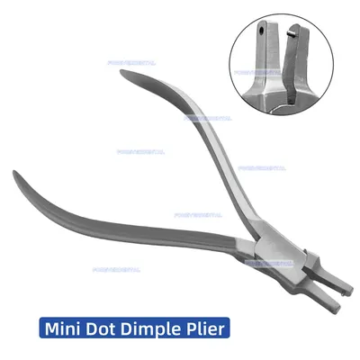 Dental Forceps MIni Dot Aligner Retainer Invisable Clear Brace Pliers Forceps Mini Dot Dimple