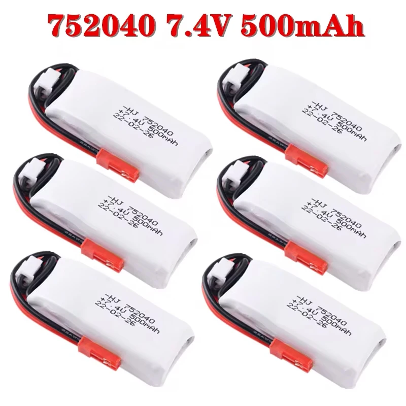 HJ 2S 7,4 V 35C 500mah Lipo Batterie Für Radiolink A560 Starrflügel Rc Auto RC Spielzeug Modell teile Mit JST Stecker 7,4 V Batterie