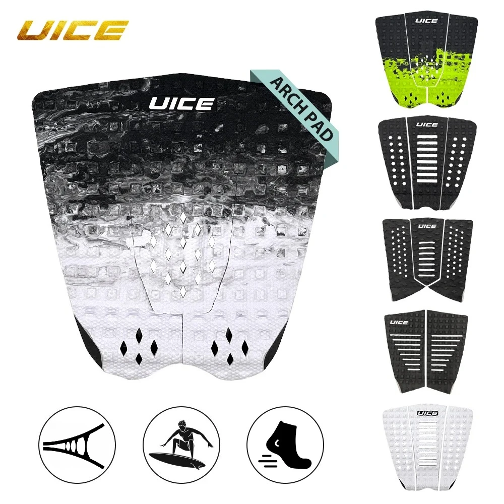 UICE Surf SUP planche tapis de Traction diamant rainuré planche de Surf pont poignée queue Pad Sports nautiques Surf accessoires