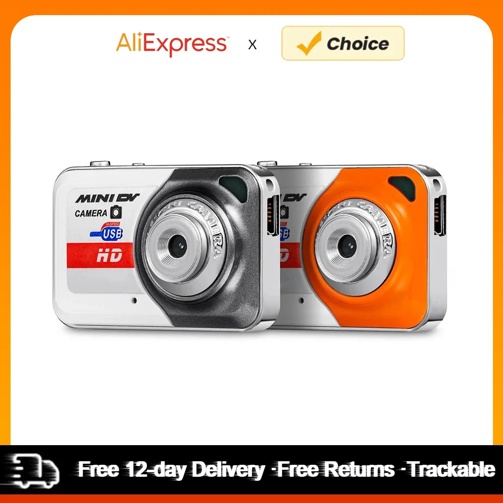 X6 Mini appareil photo numérique portable Ultra Mini appareil photo numérique haute définition Mini DV micro intégré prise en charge maximale. Carte TF 32 Go