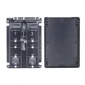 Adattatore doppio da M.2 a SATA3.0 Adattatore SSD protocollo M.2 SATA 2 porte NGFF Chiave M.2 B a SATA 3.0 Custodia per scheda convertitore da M2 a SATA da 6 Gbps