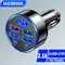 6 Ports Car Charger USB C Car Phone Charger PD Type C Power Adapter in Car Fast Charging For iPhone