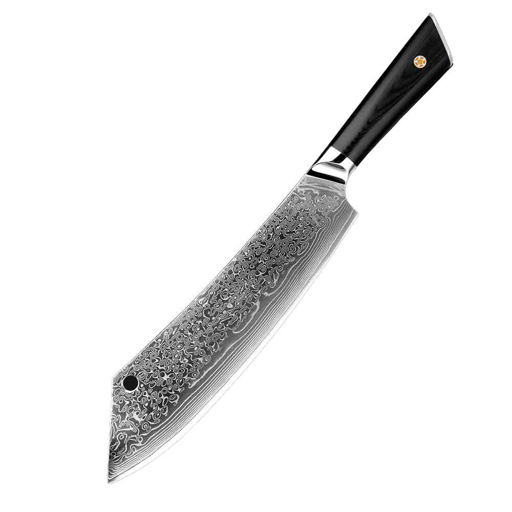 Muxel Extra großes Kochmesser mit gebogener Klinge, scharf, langlebig Ein Allzweckmesser Image