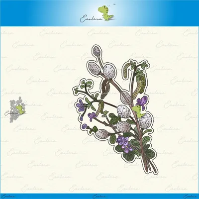 Hickory Catkins metal cutting dies 2021 new diy molds Scrapbooking Paper Making die cuts crafts
