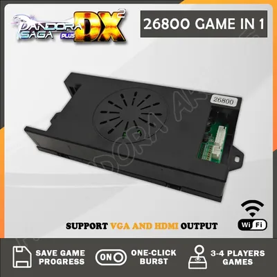 26800 in 1 Newest Pandora Saga DX DX2 Arcade Box Game console PCB Board 40P 5Pin Joystick