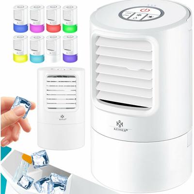 Kesser - 4in1 Mobile Klimaanlage Mini Klimagerät mit 7 Farben led Farben Ventilator Wassertank