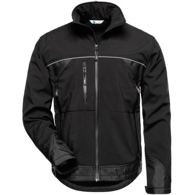 Elysee - alpha Softshell-Jacke ® Polyester, Schwarz/Schwarz, Gr.M