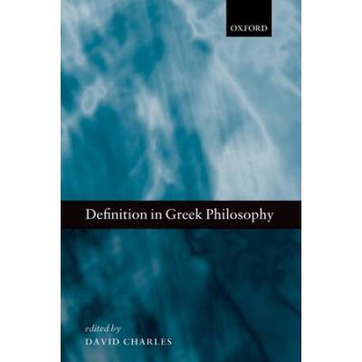 Definition In Greek Philosophy