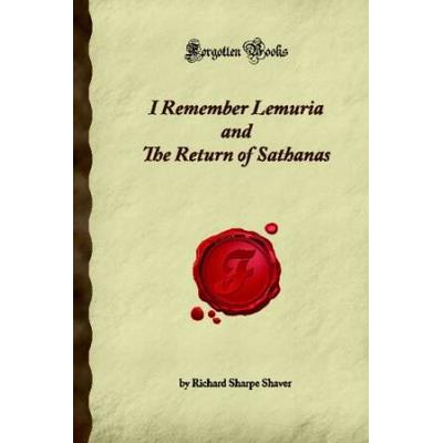 I Remember Lemuria And The Return Of Sathanas
